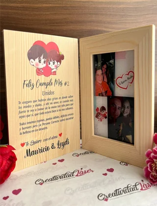 Tarjeta Libro de amor con dedicatoria · Fotografía 3