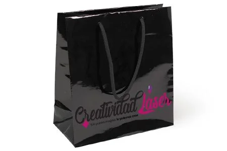 Bolsa negra personalizada · Fotografía 2