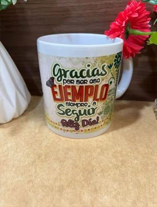 Taza Retrato y agradecimiento · Fotografía 2