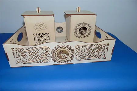 Organizador calado de escritorio · Fotografía 2